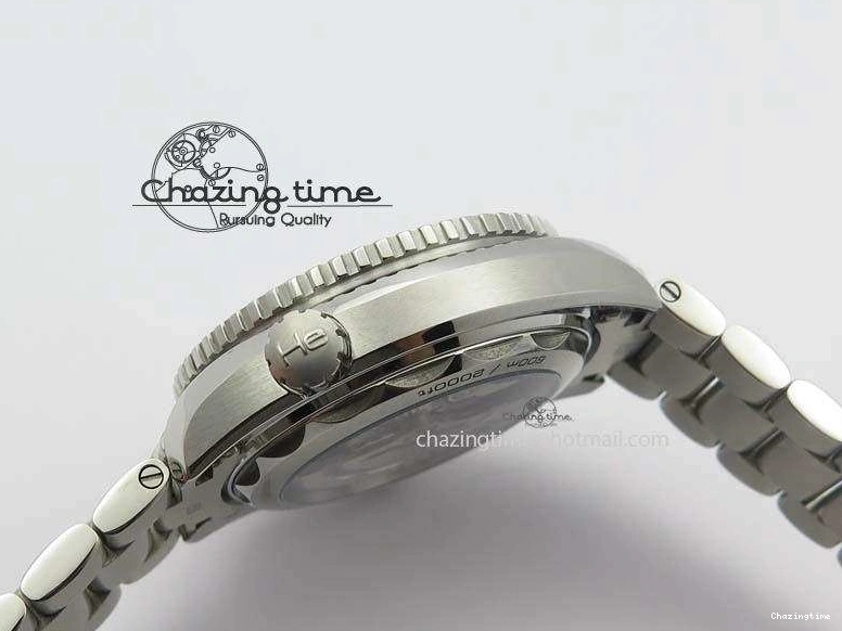 0309 Trendy 2016 Planet Ocean 43.5mm SS V6F Best Edition Black Dial On SS Bracelet A 8210